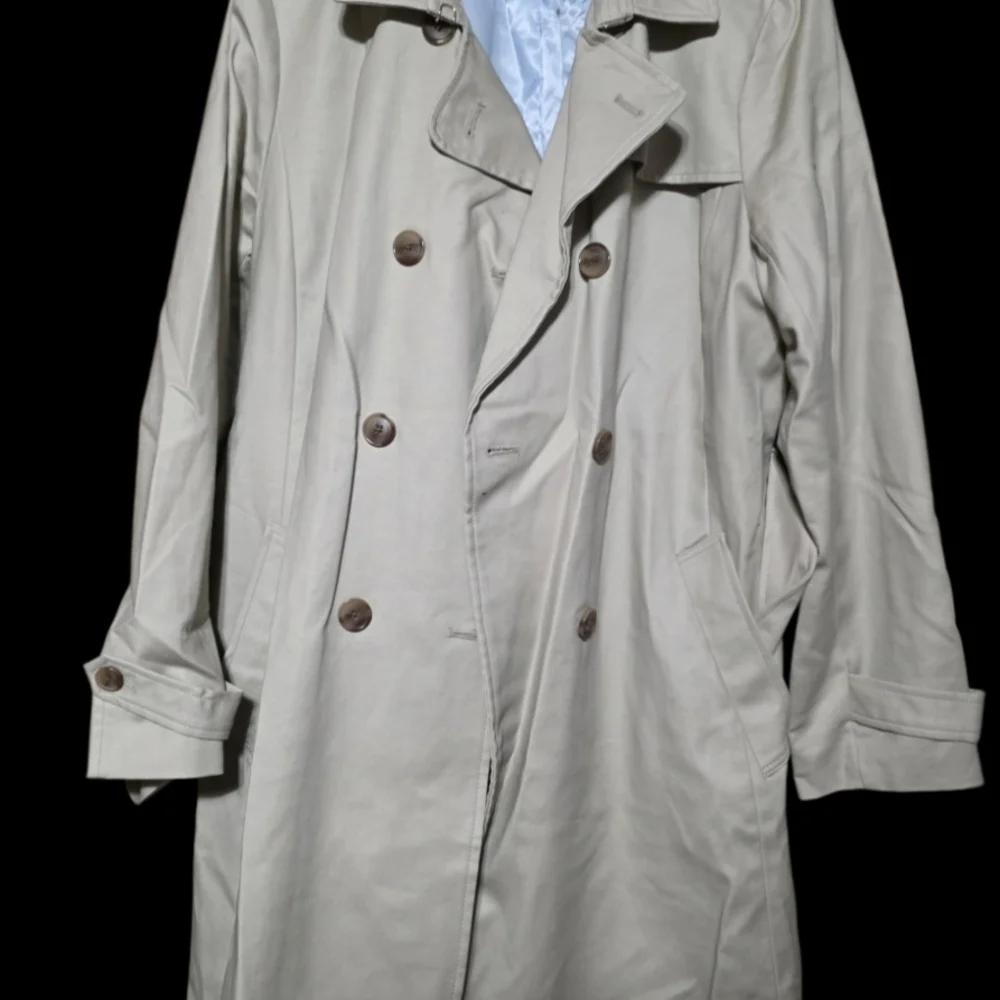 Liz Claiborne Classic Beige Trench Coat - Picture 3 of 6